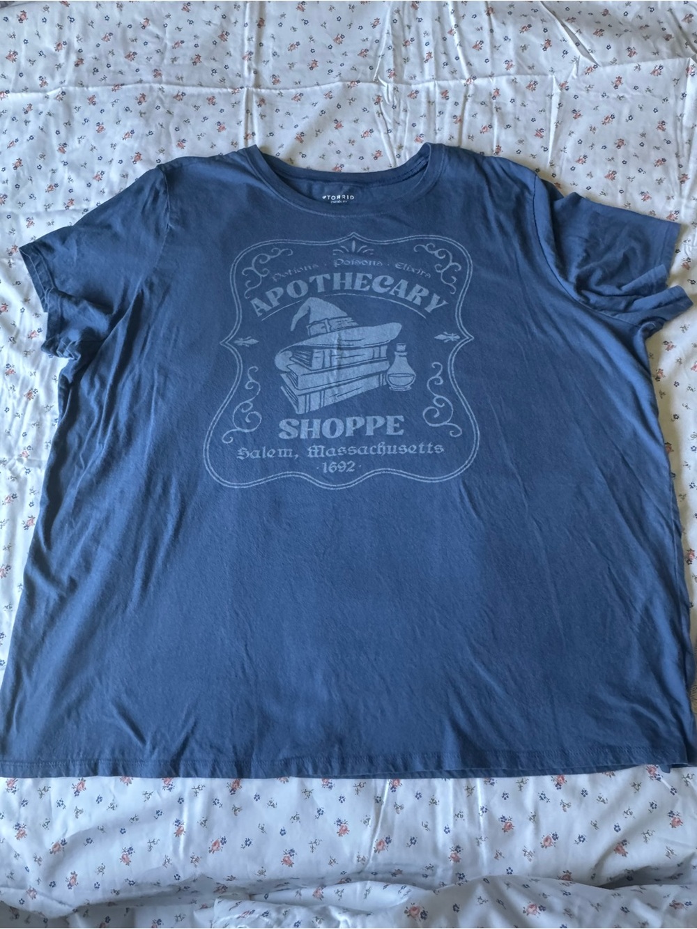 torrid Blue Apothecary Shoppe Graphic Tee